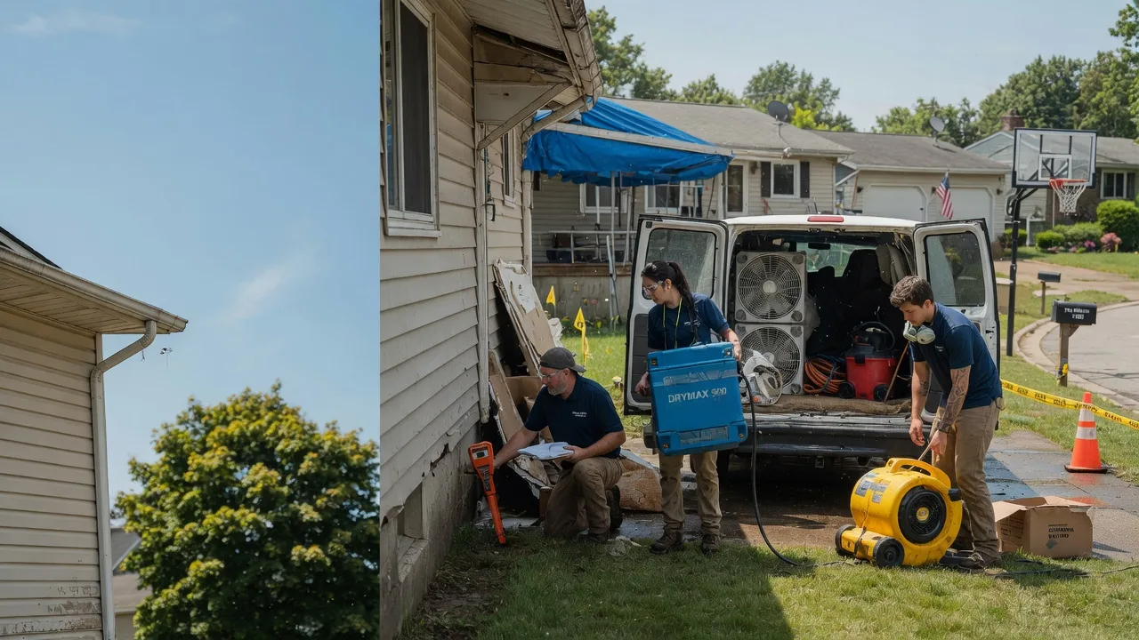 Ceiling Leak Cleanup in Bondurant, IA near me